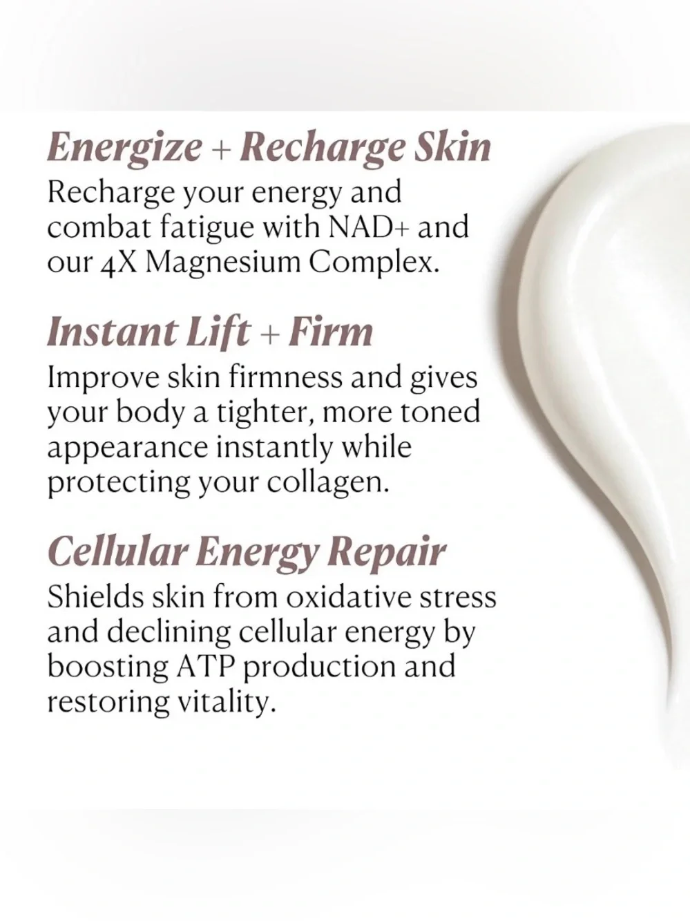 Nakery Beauty Energize + Repair Body Cream
